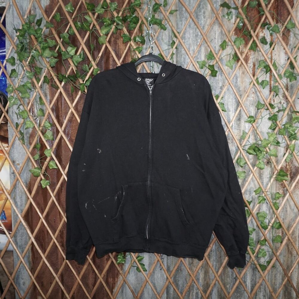 L - Vintage Y2K American Vintage Hoodies bikers leather it's